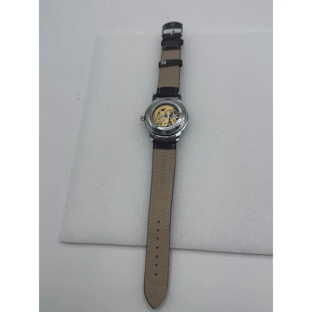 Men’s CJIABA GK1015 Watch With Leather Band